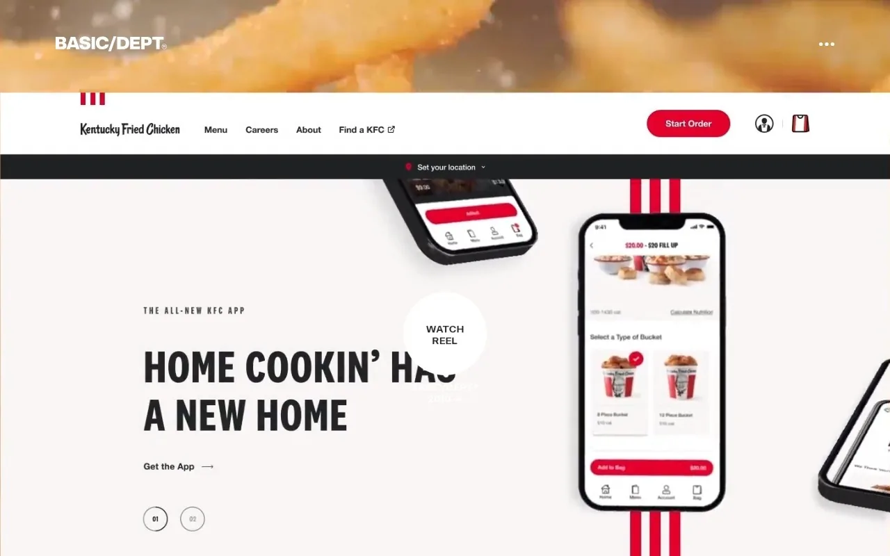 Startseite von basicagency.com