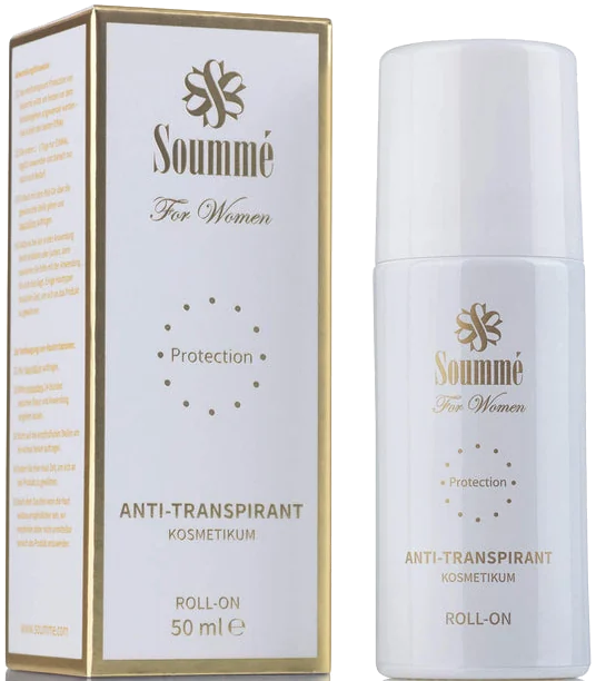 Soummé Antitranspirant Roll-On For Women mit Verpackung
