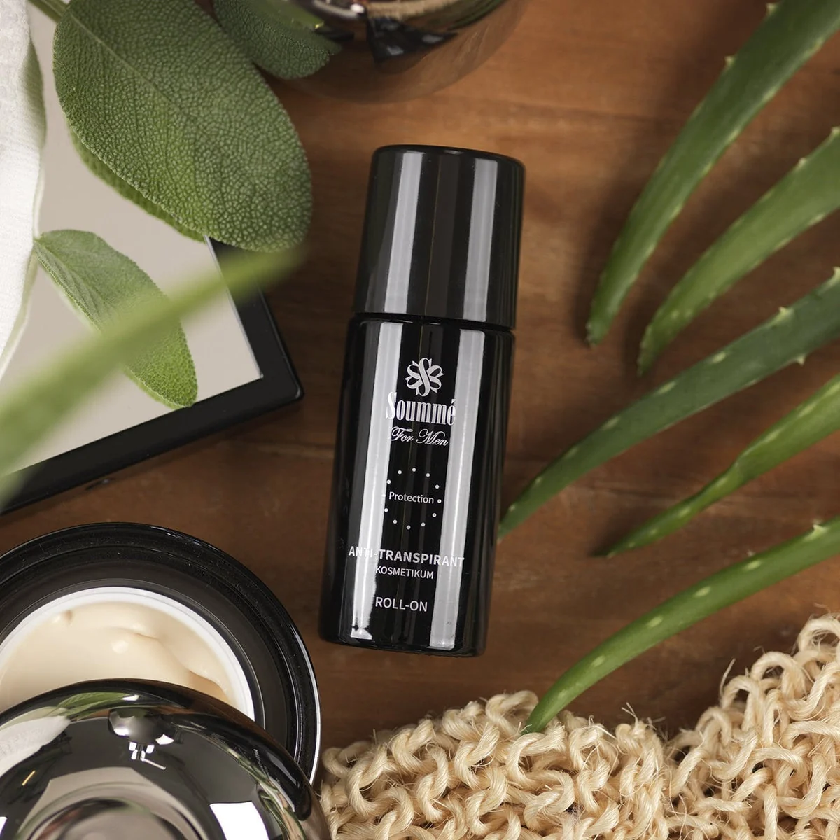 Soummé Roll-On zwischen Salbei und Aloe Vera
